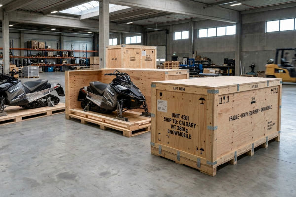 Lightweight Plywood for Packaging Plywood shipping crates and pallet boxes used for industrial transport packaging